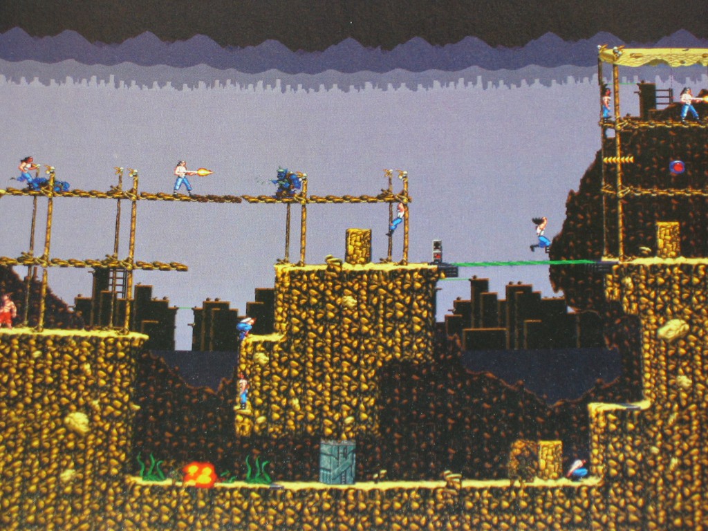 Blackthorne's world consists of grims and grays. The bleak, desolate feel of the game is deliciously palpable